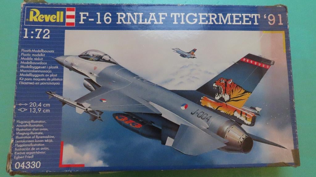 F-16A RNLAF Tigermeet '91 Revell 1/72, 1:72 tot 1:144, Revell, Nieuw, Ophalen of Verzenden