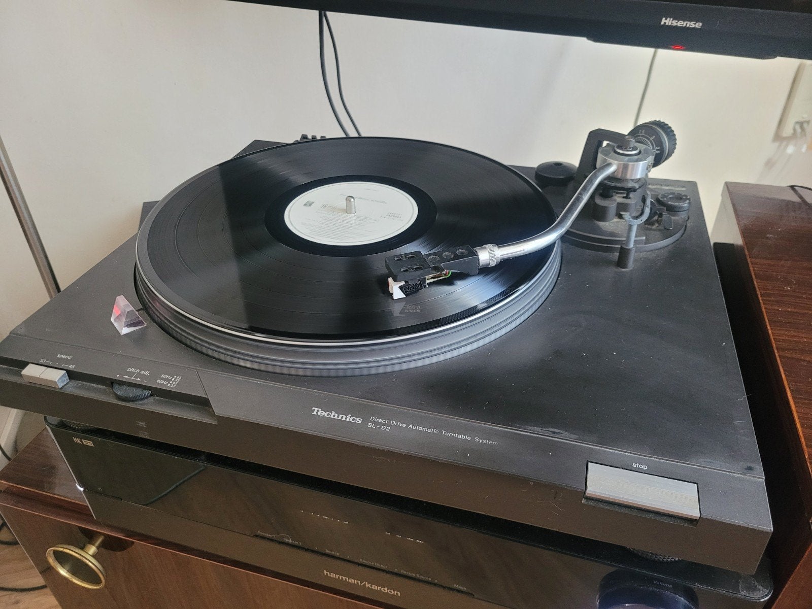 Technics SL-D2 platenspeler, Ophalen, Gebruikt, Platenspeler, Technics