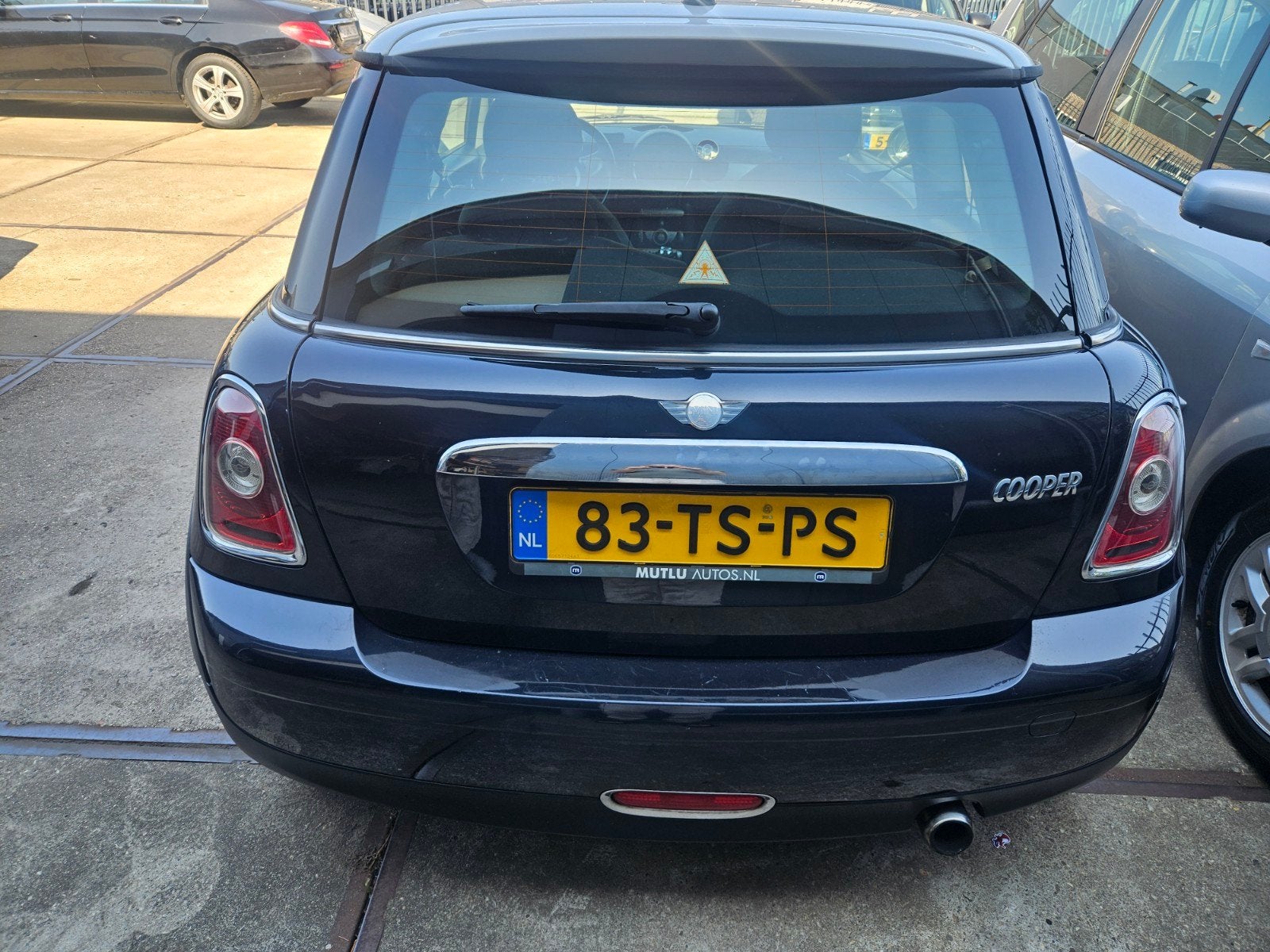 MINI COOPER  2007, Auto's, Mini, Voorwielaandrijving, 750 kg, 4 cilinders, 4 stoelen