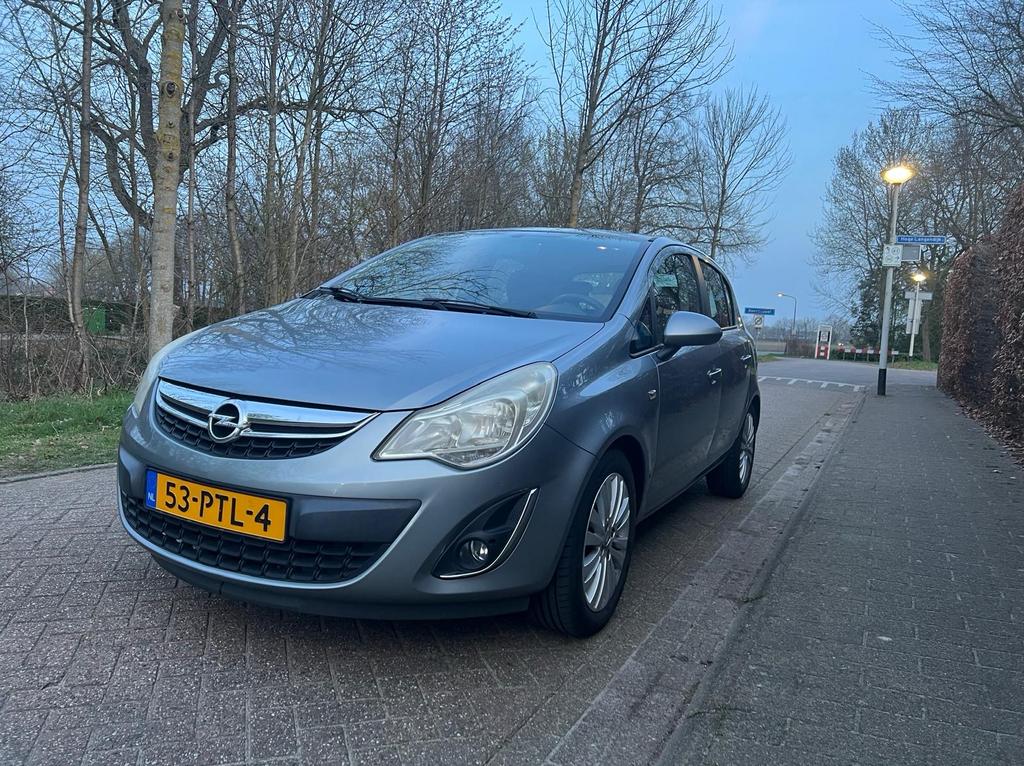 Opel Corsa 1.4 16V 5D 2011 Grijs, Auto's, Opel, Particulier, Corsa, Benzine, B, Hatchback, Handgeschakeld, Origineel Nederlands