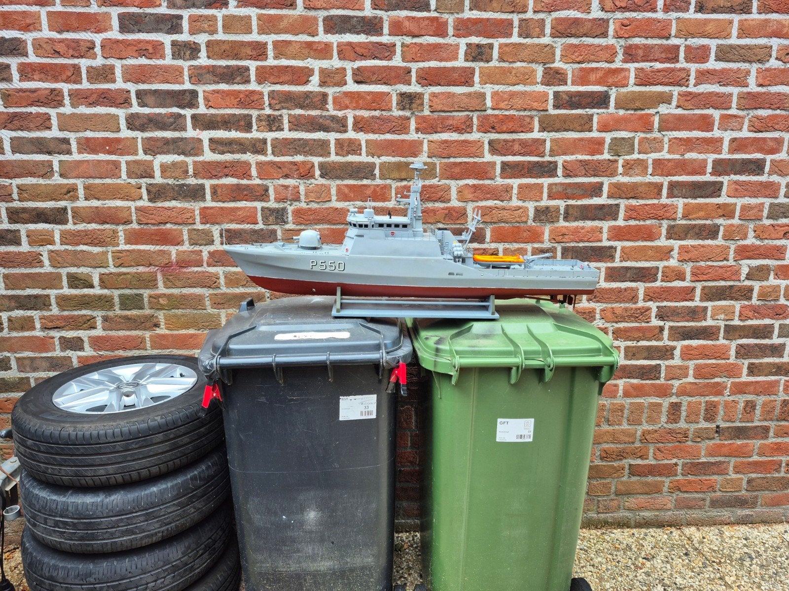 Marine boot, Ophalen