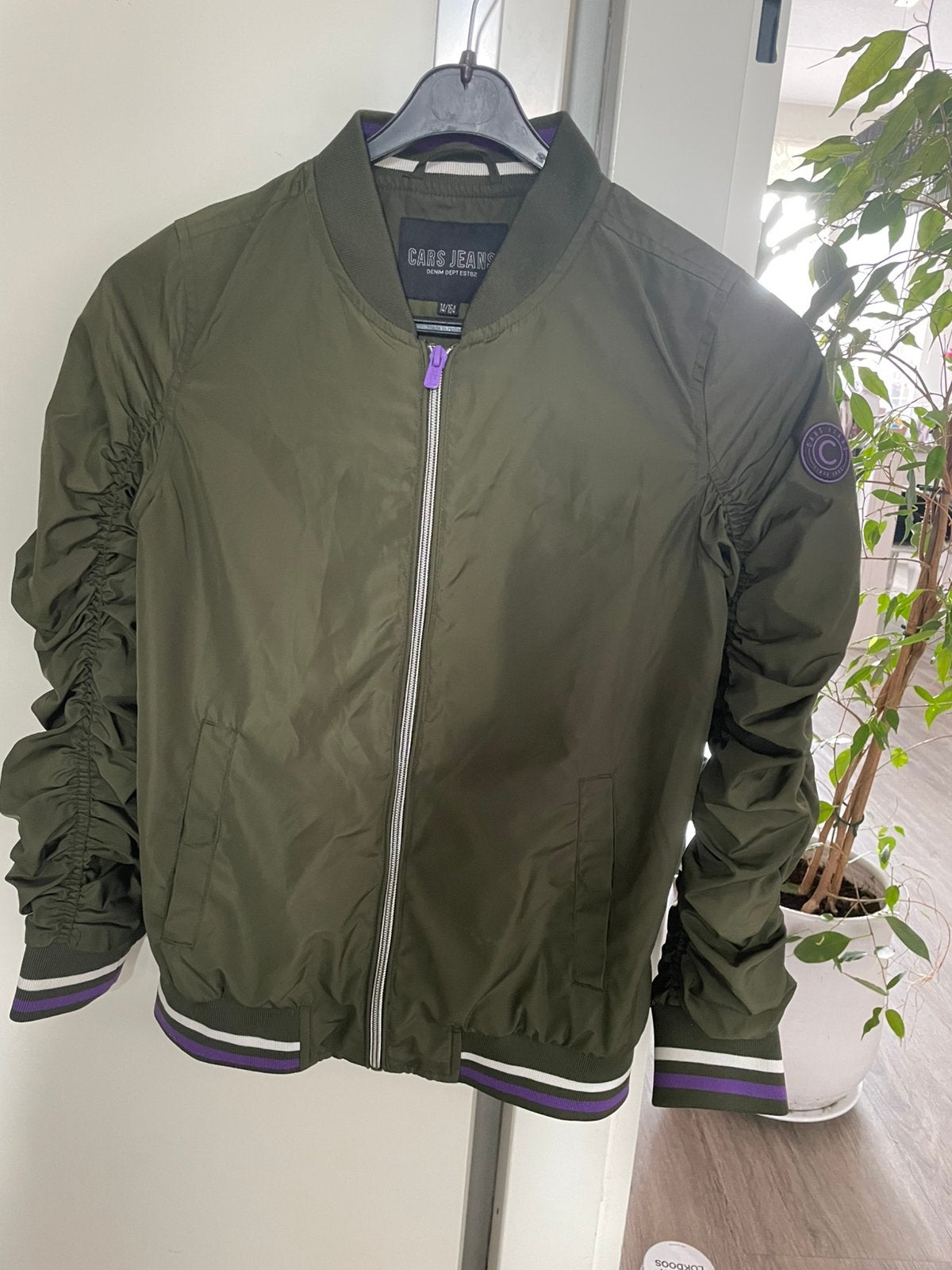 Cars Jeans Meisjes Zomerjas Maat 14/164 - Groen, Ophalen of Verzenden, Zo goed als nieuw, Meisje, Jas