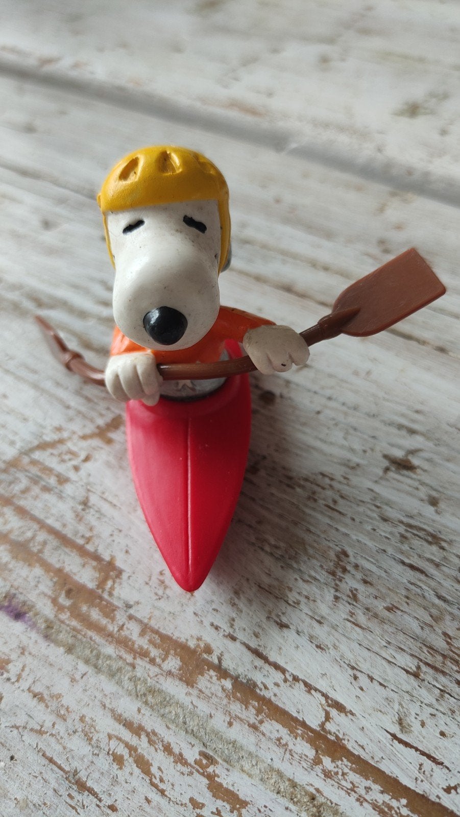 Vintage PVC Snoopy in Kano Figuurtje - Peanuts 1958, Ophalen of Verzenden, Gebruikt