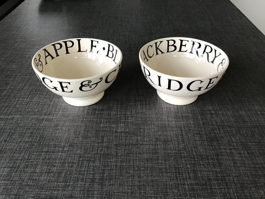 Kommen Emma Bridgewater, Huis en Inrichting, Keuken | Servies, Ophalen of Verzenden, Zo goed als nieuw, Kom(men), Overige stijlen