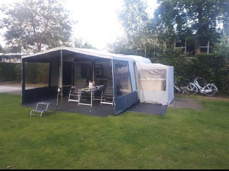 Mooie Complete Caravelair Antares Luxe 425 Lichtgewicht, Caravans en Kamperen, Caravans, 2 aparte bedden, Treinzit, Particulier