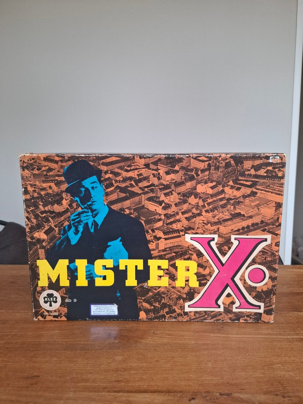 Mister X bordspel - Klassiek detective spel, Hobby en Vrije tijd, Gezelschapsspellen | Bordspellen, Vijf spelers of meer, Ophalen of Verzenden
