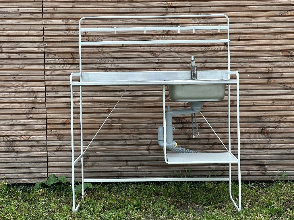Kitchenette IKEA, Ophalen, 100 tot 150 cm, Wit, Zo goed als nieuw
