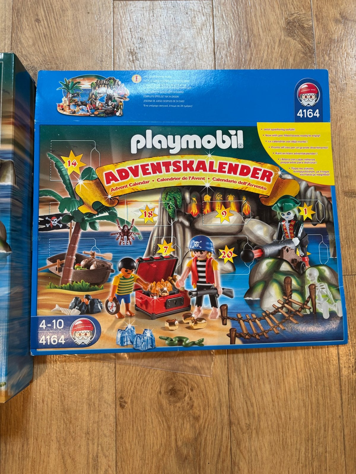 Playmobil Piraten Adventskalender 4164 - Compleet en Zo Goed, Pirates, Losse onderdelen, Overige typen, Ophalen of Verzenden