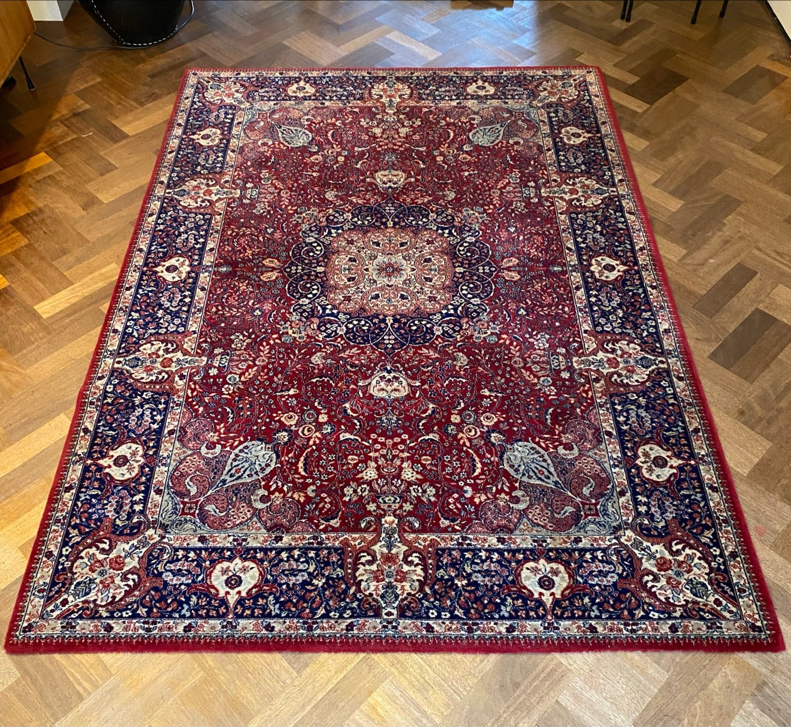 Prachtig Louis de Poortere tapijt - Klassiek design, Ophalen, 150 tot 200 cm, 200 cm of meer, Zo goed als nieuw