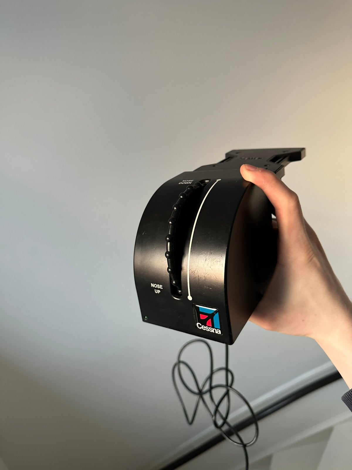 Saitek Cessna Trim Wheel - nog in goede staat, Verzenden, Zo goed als nieuw, Logitech Saitek