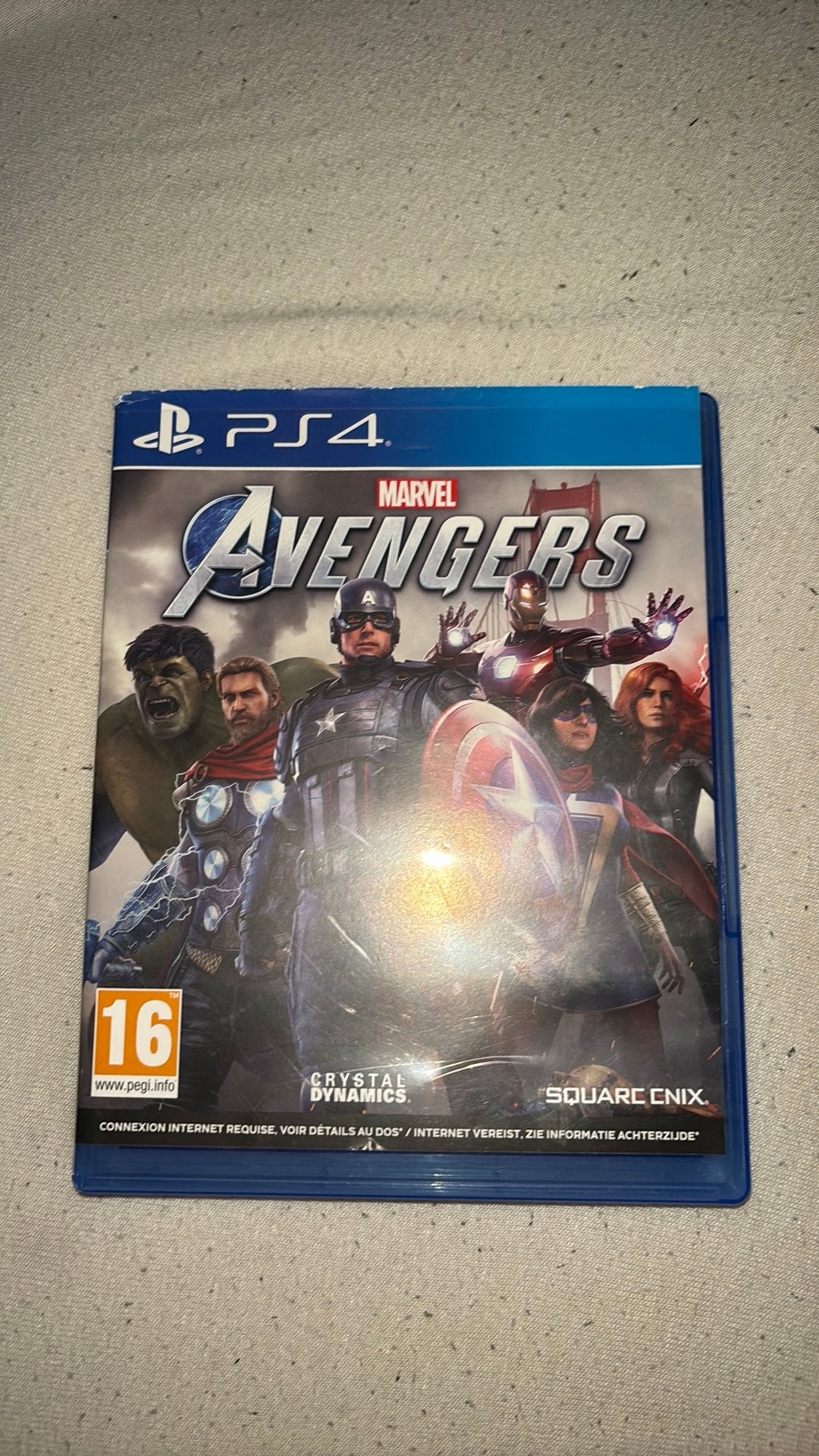 Ps4 game avengers., Spelcomputers en Games, Games | Sony PlayStation Vita, Ophalen, Vechten, 1 speler, Zo goed als nieuw