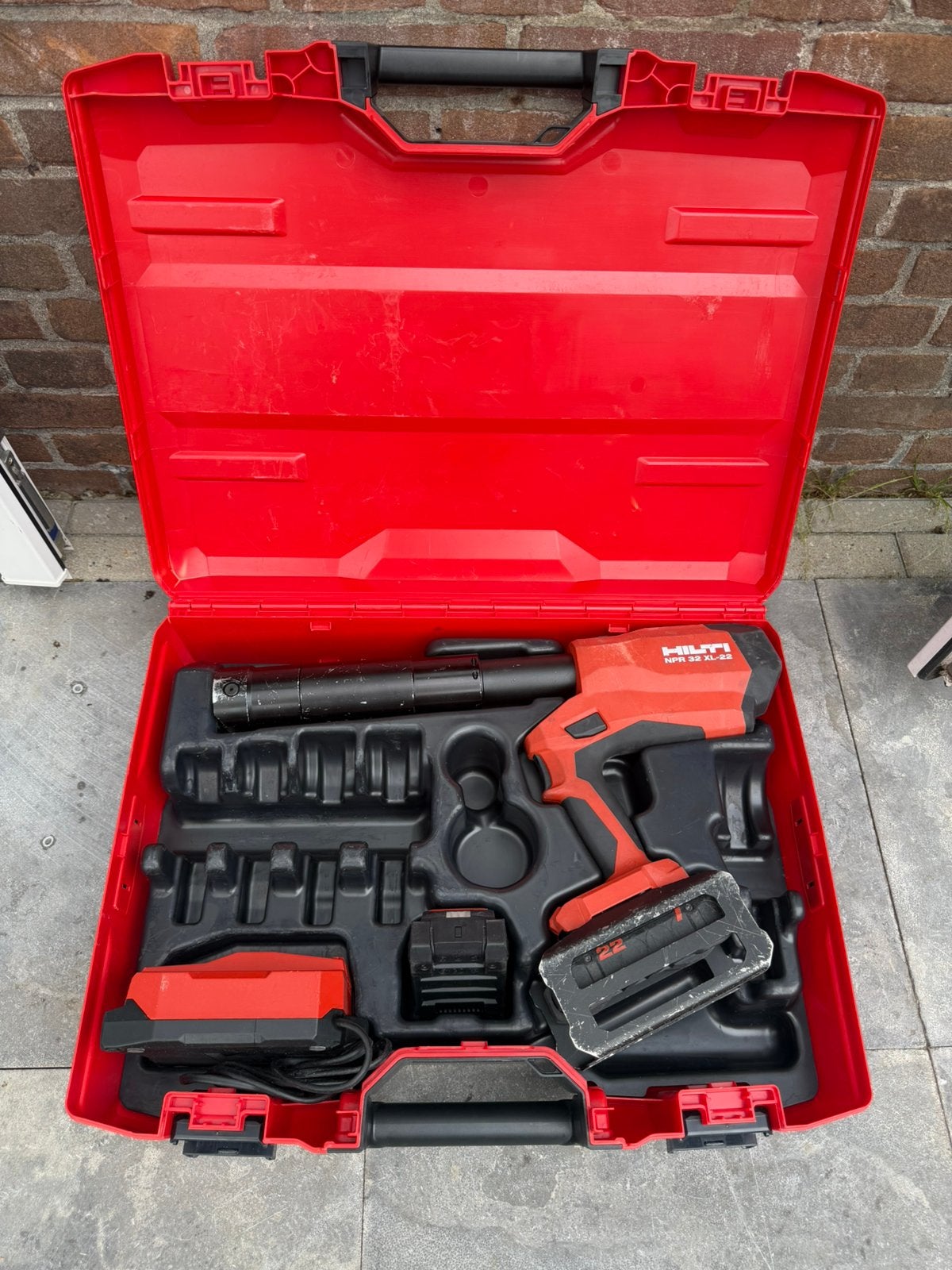Hilti npr32-xl-22 32 kn perstang compleet ZGAN, Ophalen, Zo goed als nieuw