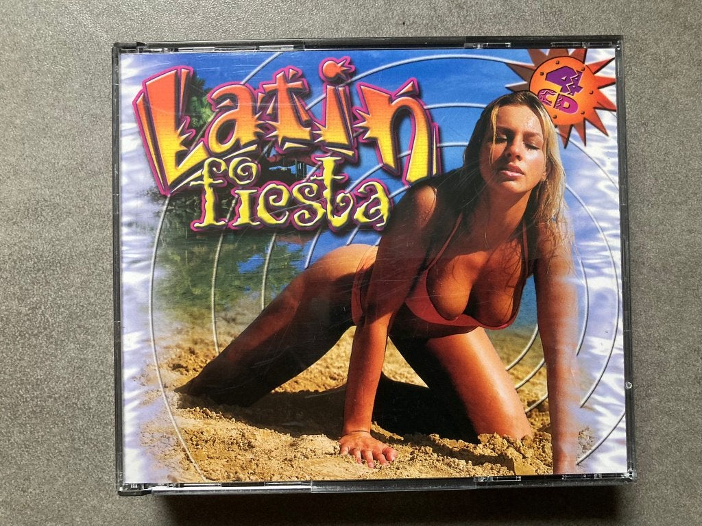 Latin Fiësta 4 cd, leuk verzamel album, Ophalen of Verzenden, Zo goed als nieuw, Latin en Salsa
