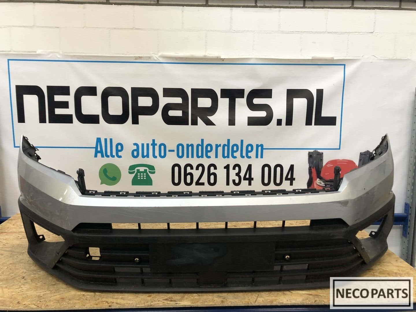 Vw crafter 7C0 voorbumper 2017-2020 7C0807221A, Gebruikt, -, -, Ophalen of Verzenden