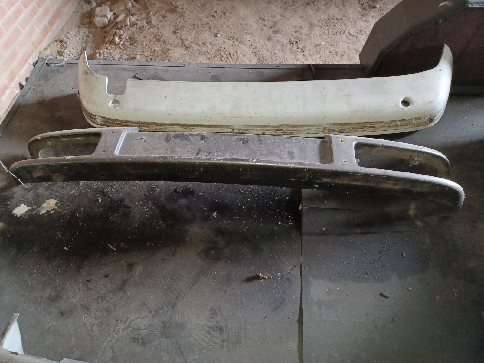 Porsche 924 bumper set en inlaat spruitstuk, Ophalen, Voor, Porsche, Bumper