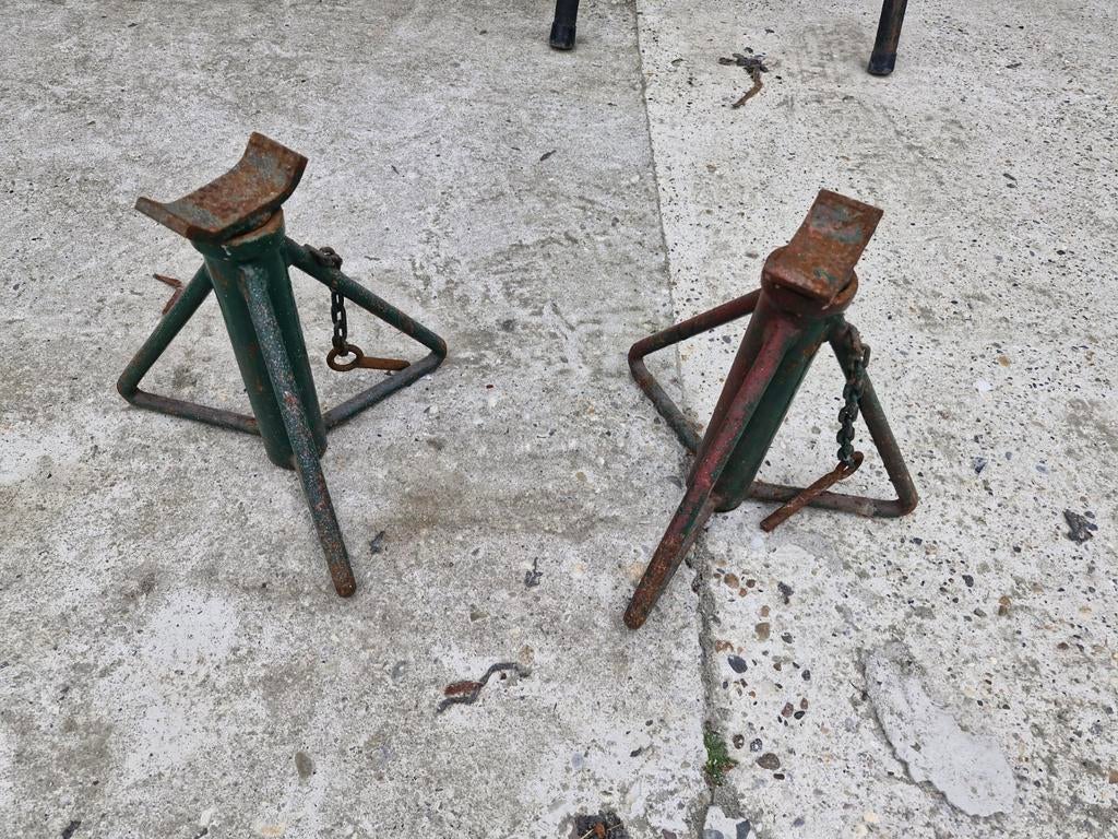 Assteunen 45cm hoog, Ophalen of Verzenden, Zo goed als nieuw