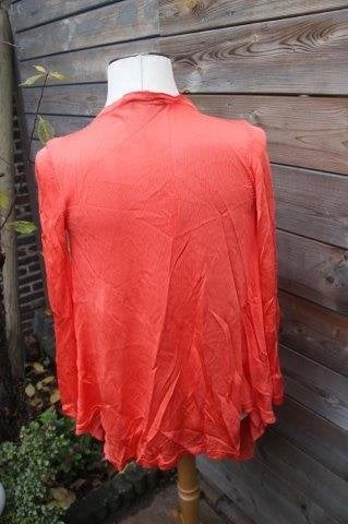 Vest oranje Luisa Spagnoli mt S Vaste prijs AANBIEDING, Oranje, Ophalen of Verzenden, Zo goed als nieuw, Luisa Spagnoli