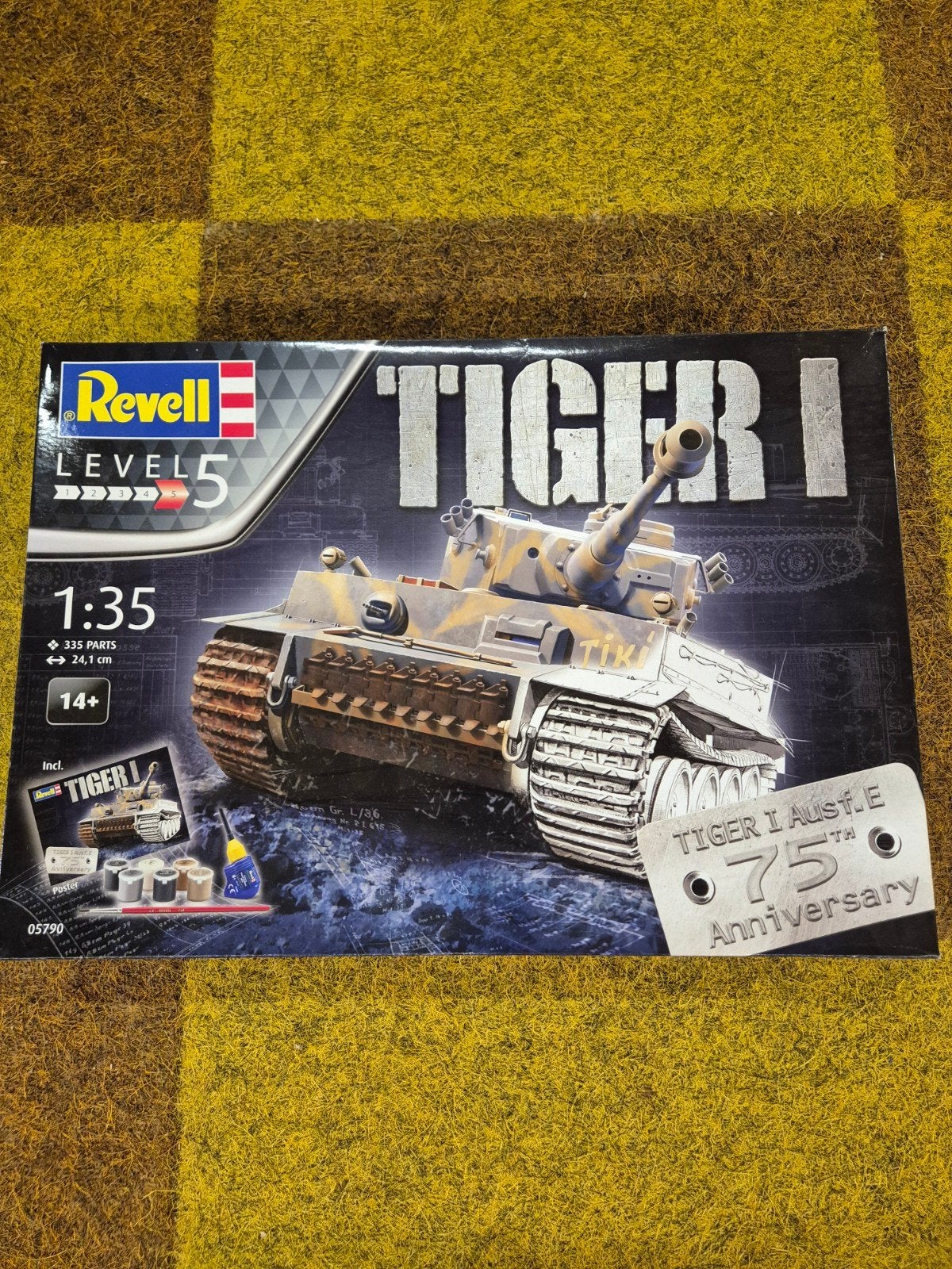 Revell 05790 TIGER 1 met verf & lijm!, Tank, Nieuw, Ophalen of Verzenden, 1:32 tot 1:50