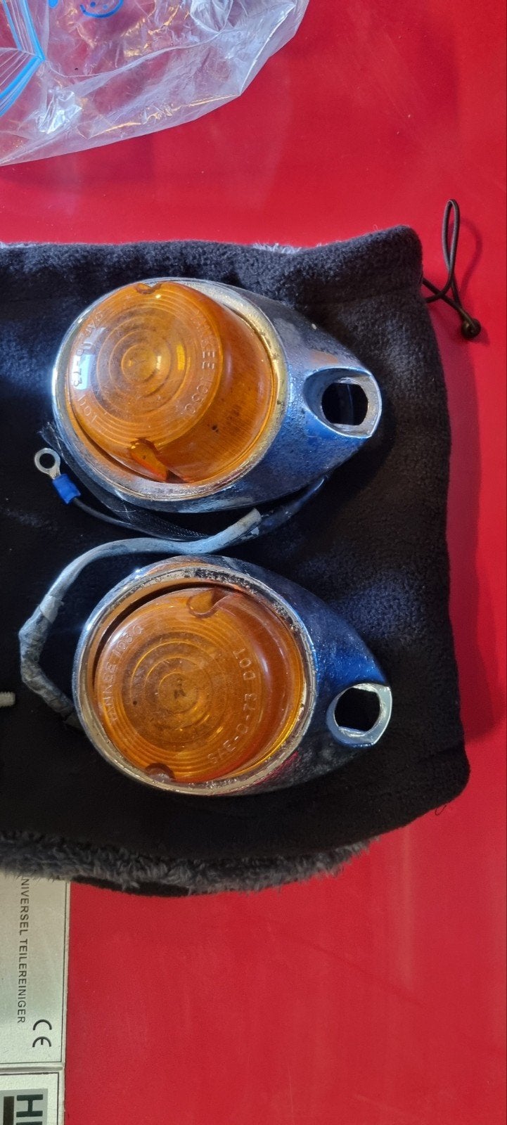 Vintage Knipperlichten flht, Motoren, Onderdelen | Harley-Davidson, Ophalen of Verzenden, Gebruikt