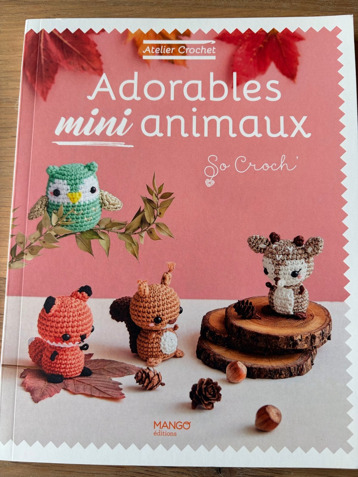 Haakboek 'Adorables mini animaux' - So Croch', Ophalen of Verzenden, Zo goed als nieuw, Breien en Haken