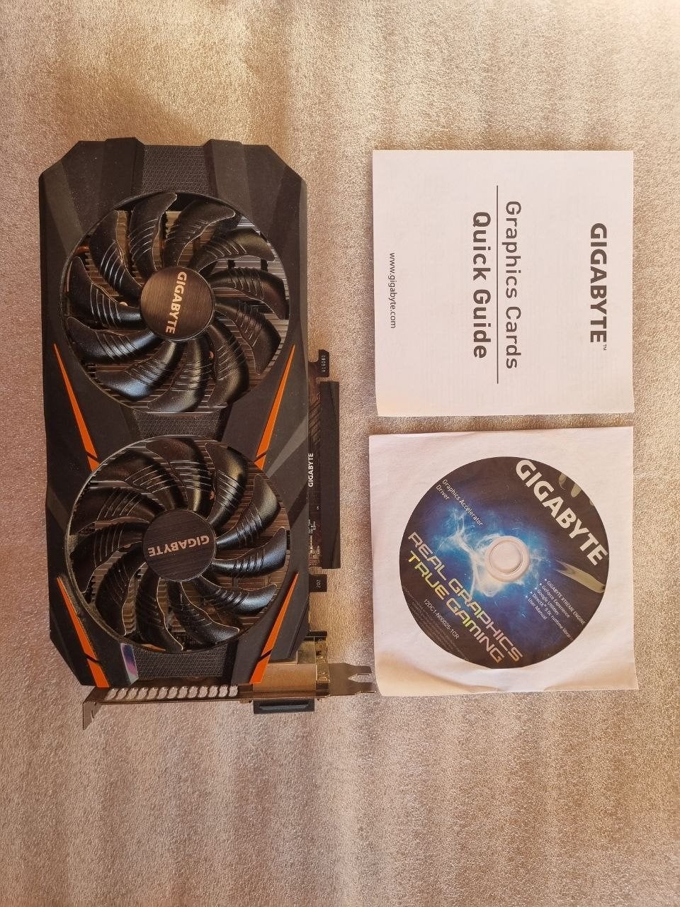 Gigabyte NVIDIA GeForce GTX 1060 Windforce OC 6GB, Computers en Software, Videokaarten, PCI-Express 3, Gebruikt, HDMI, Ophalen of Verzenden