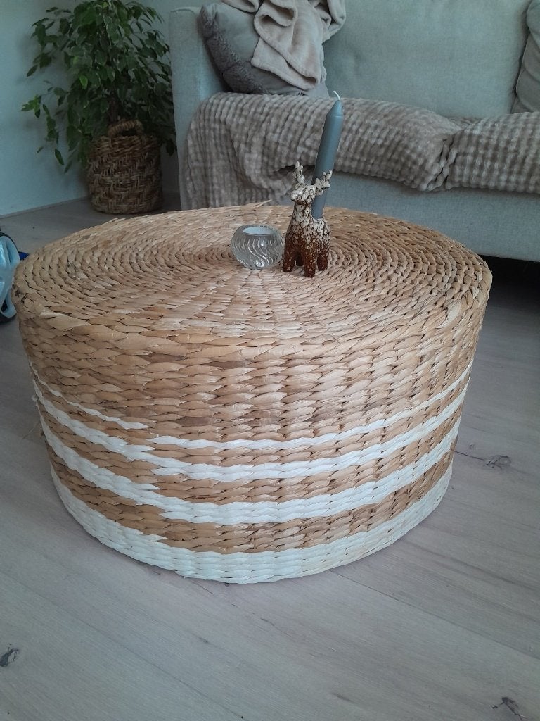 Mooie salontafel in goede staat op te halen voor plant, 100 tot 150 cm, Zo goed als nieuw, Rechthoekig, 50 tot 100 cm