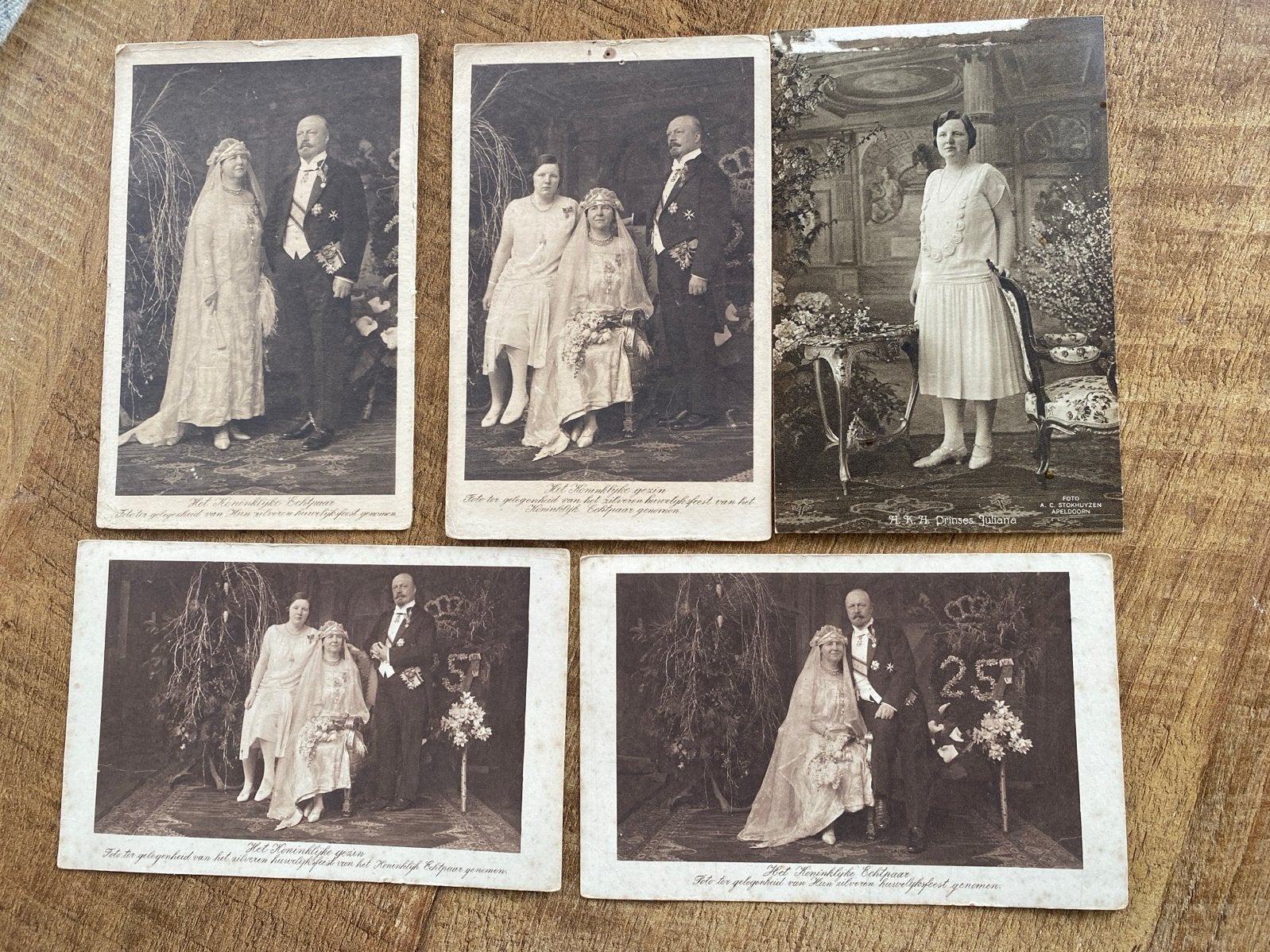 Oude ansichtkaarten van Wilhelmina en Hendrik, Verzamelen, Ophalen of Verzenden, Voor 1920, Gelopen, Politiek en Historie