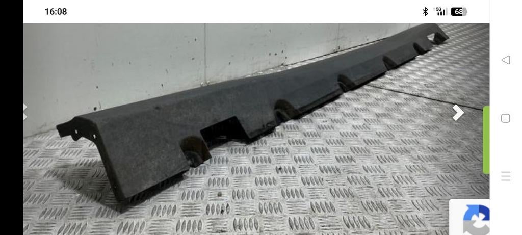Dorpel lijsten Mercedes glc, Ophalen of Verzenden, Nieuw, Bumper