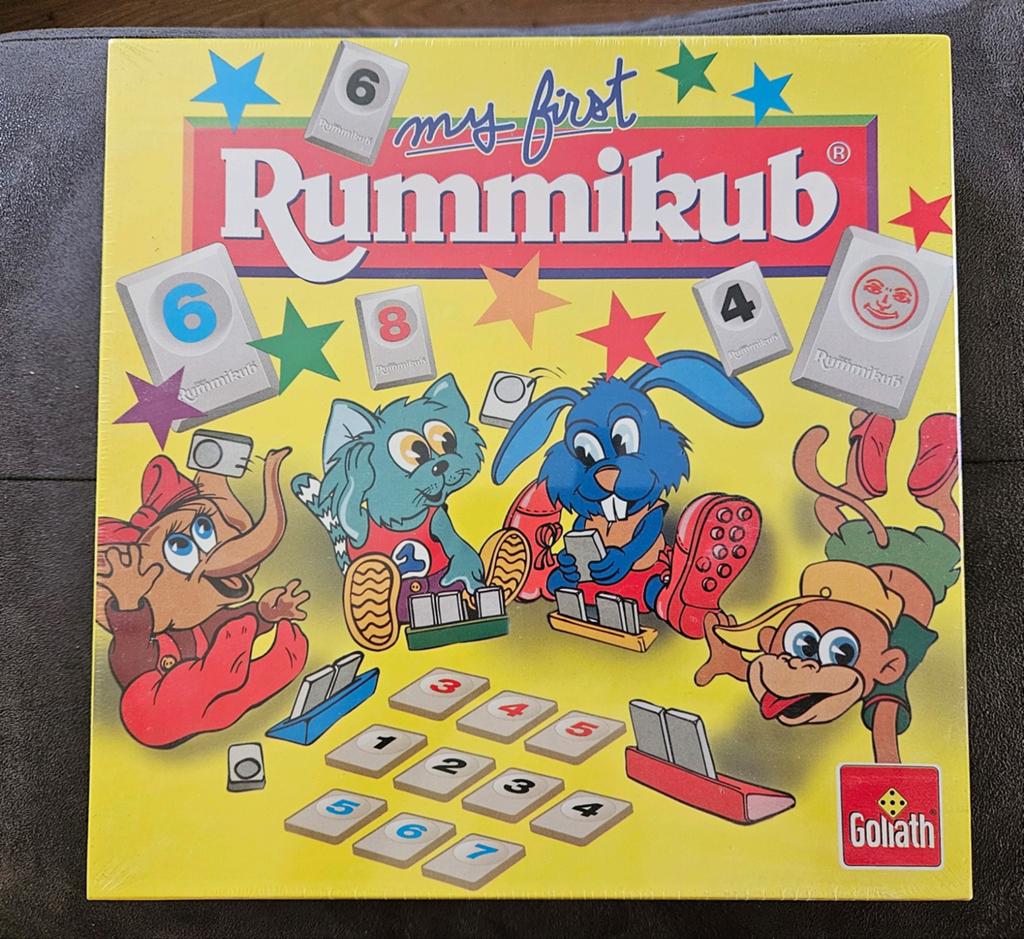 My First Rummikub - Leuk familiespel voor jonge kinderen, Drie of vier spelers, Ophalen of Verzenden, Nieuw, Goliath