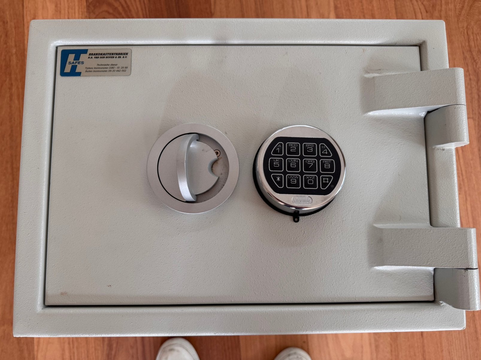 Veiligheidskluis S2 gecertificeerd met elektronisch codeslot, Ophalen, Zo goed als nieuw
