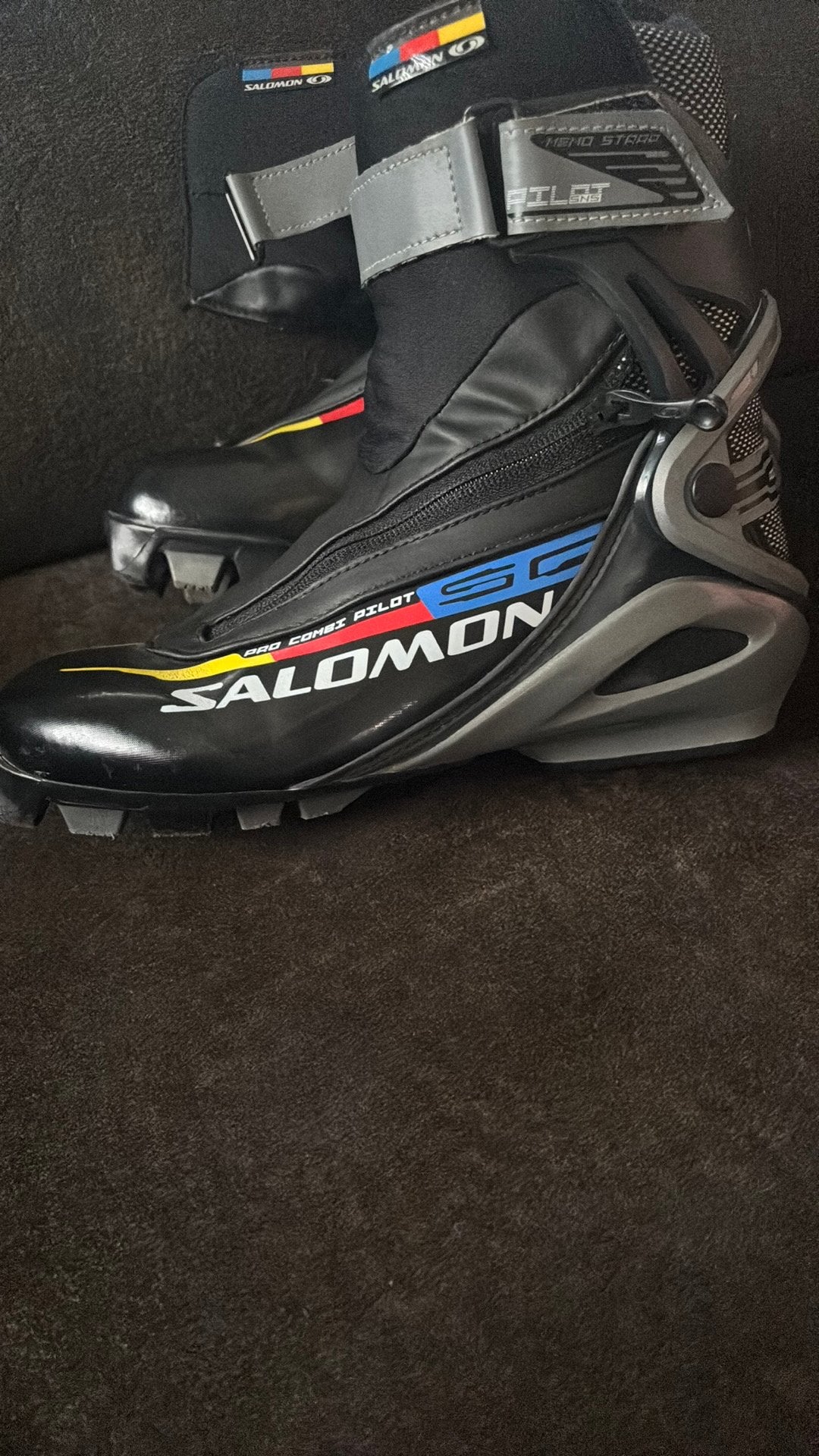 Salomon schaatsschoenen 38 2/3, Overige merken, Klapschaats, Ophalen of Verzenden, Zo goed als nieuw