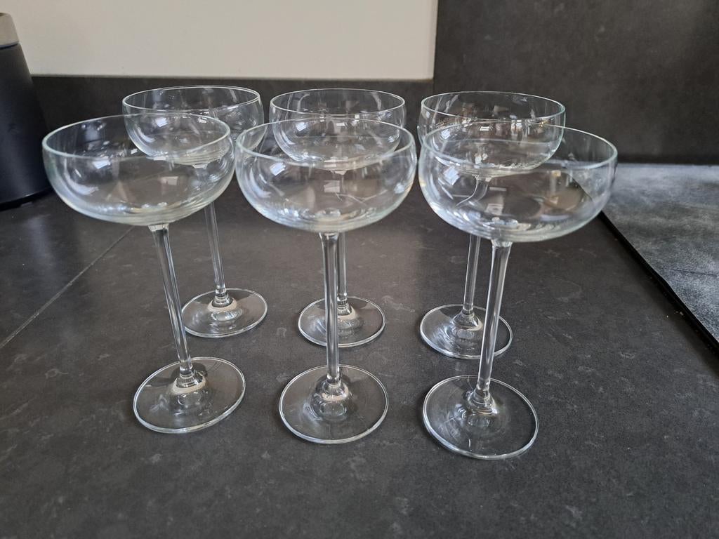 Schott Zwiesel Cocktailglazen - Set van 6, Huis en Inrichting, Ophalen, Zo goed als nieuw, Glas, Overige merken