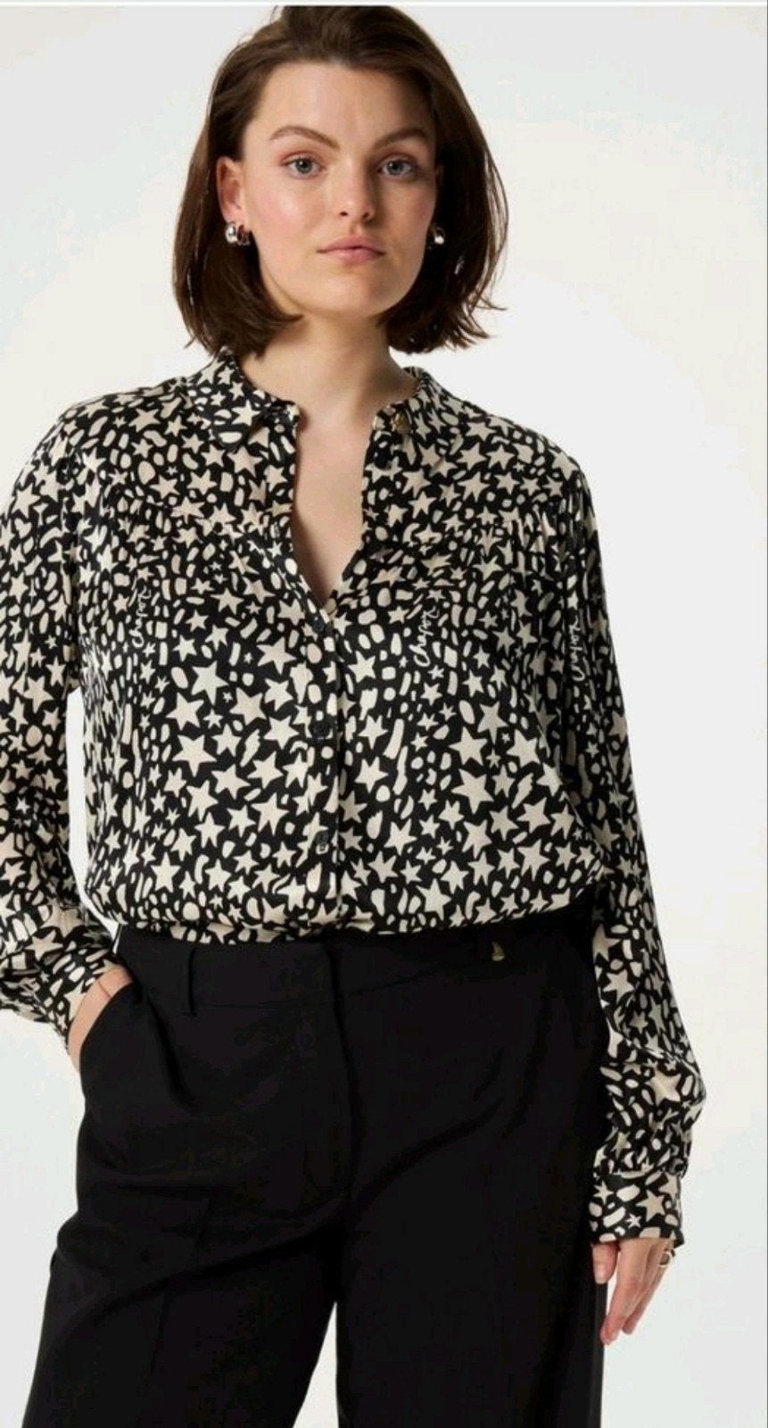 Fabienne Chapot Nina blouse maat 38 *nieuw *, Maat 38/40 (M), Zwart, Nieuw, Ophalen of Verzenden