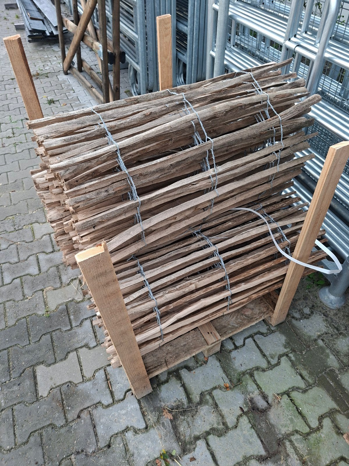 rest partij schapenhekwerk 100cm hoog, Tuin en Terras, Ophalen of Verzenden