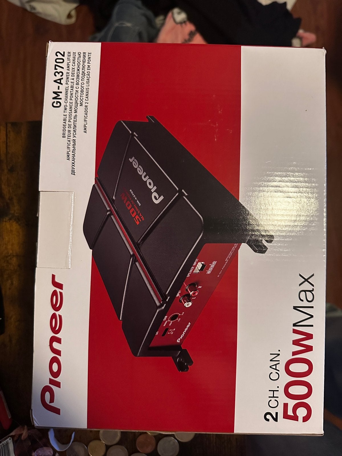 Nieuw in doos:Pioneer GM-A3702 versterker (2-Kanaals - 500W), Auto diversen, Autospeakers, Verzenden, Nieuw