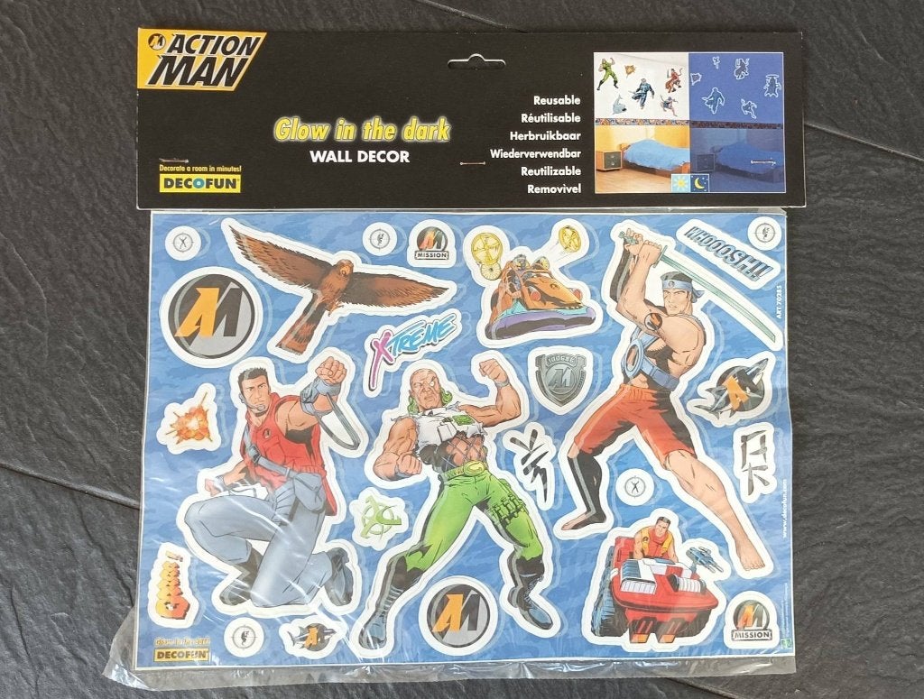 Glow in the dark muurstickers: disney, Nieuw, Ophalen of Verzenden, Wanddecoratie, Meerkleurig