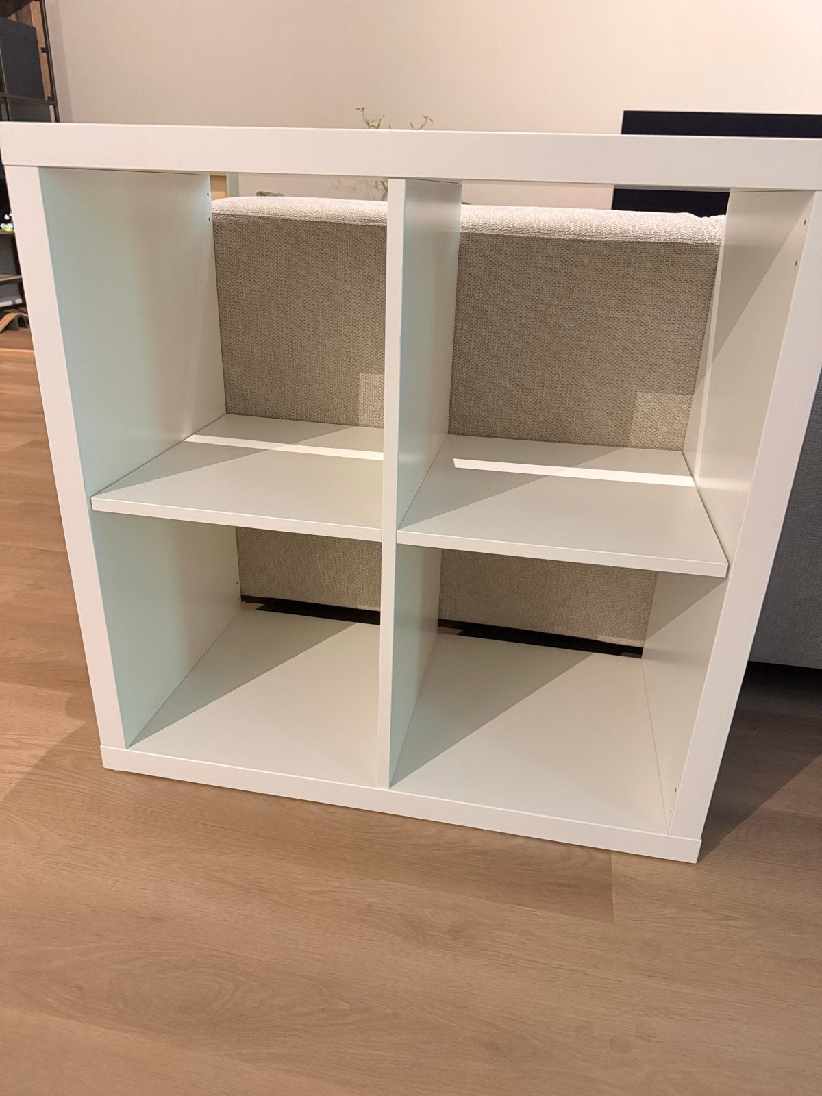 IKEA KALLAX Kast 2x2 Vakken Wit, Ophalen, Zo goed als nieuw
