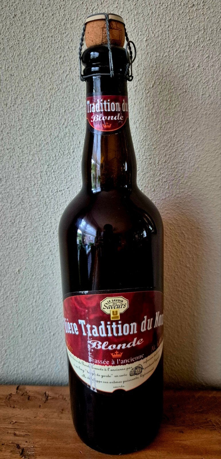 Fles Bière Tradition du Nord Blonde Le Savoir des Saveurs FR, Ophalen of Verzenden, Zo goed als nieuw, Flesje(s), Overige merken