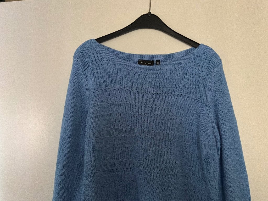 Dames trui, Blauw, Zo goed als nieuw, Witteveen, Ophalen