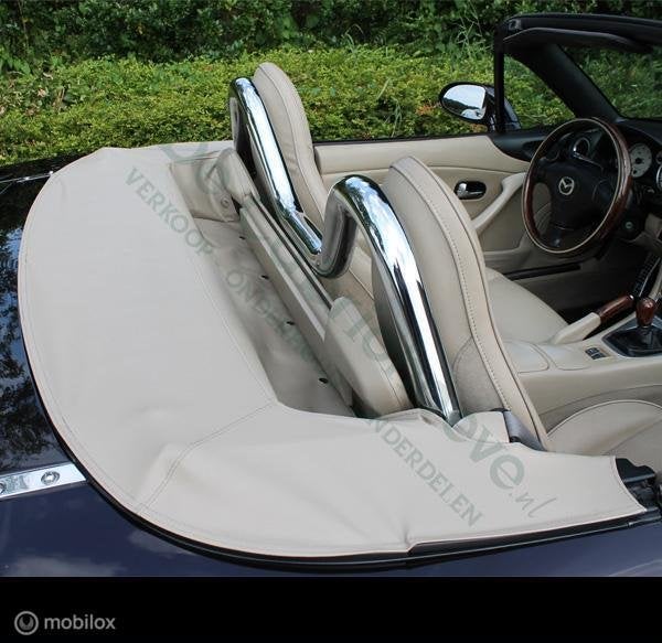 MX5 Tonneau cover beige, Auto-onderdelen, De Cabriohoeve VOF, Nieuw, Info@cabriohoeve.nl, Julianalaan 9, 9462PG Gasselte, Nederland