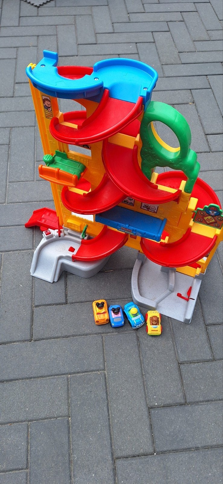 Fisher Price little people garage, Ophalen, Gebruikt
