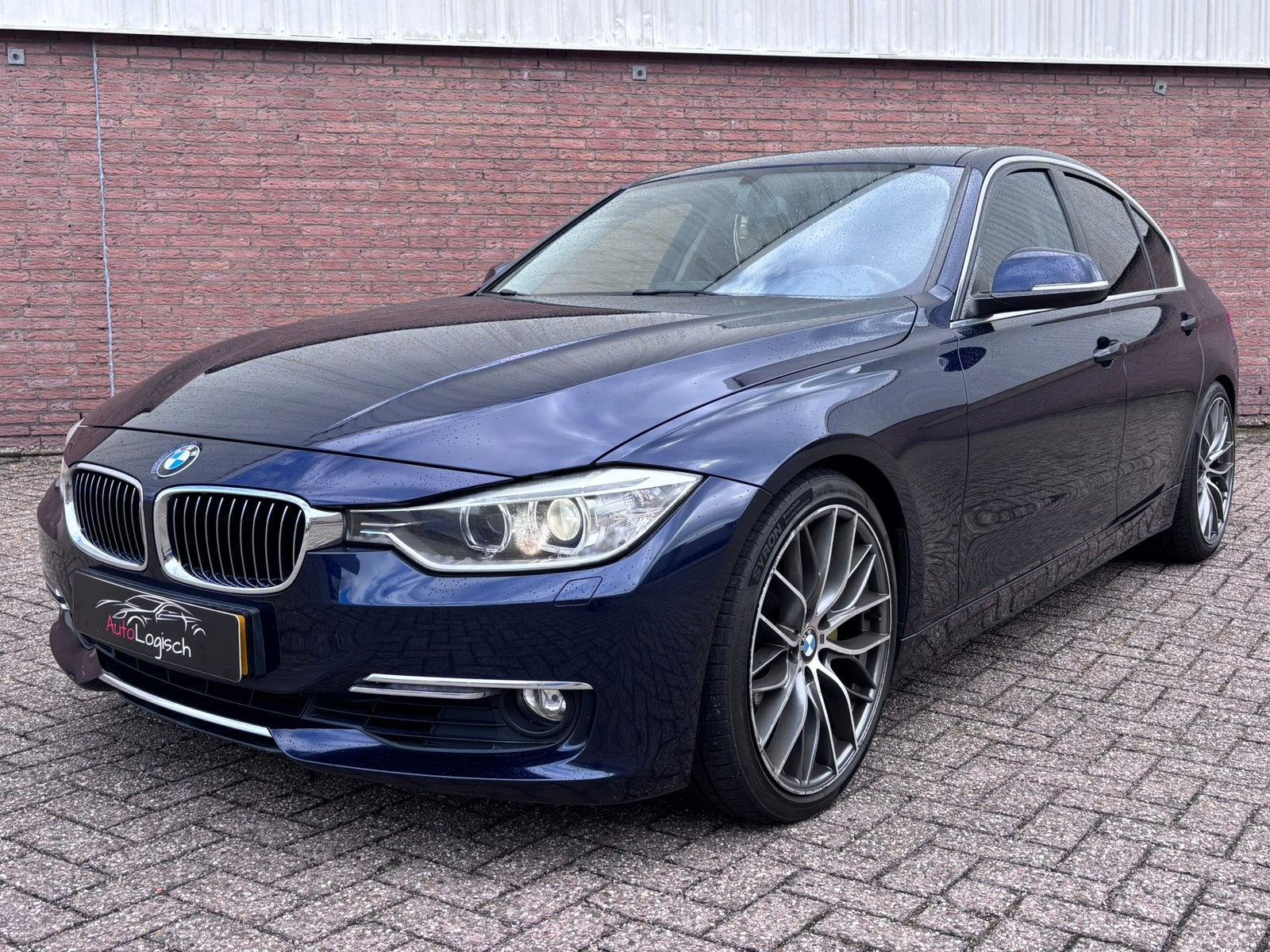 BMW 3-Serie 3.0 I 335 AUT 2013 Blauw Nieuwe APK 306 pk, Automaat, Achterwielaandrijving, Bluetooth, Beige