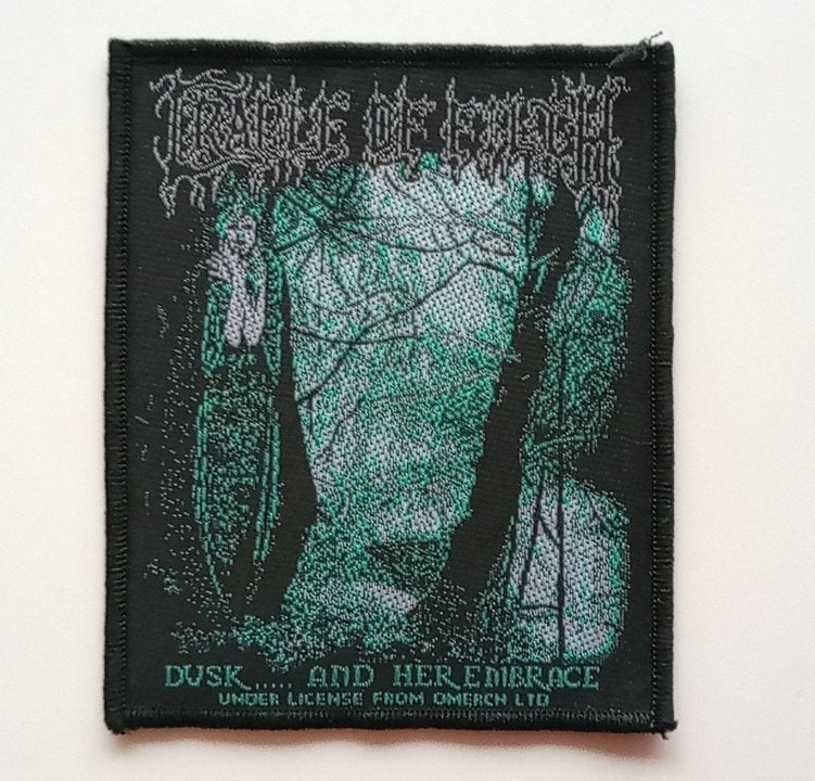 Cradle Of Filth prachtige dusk... and her embrace patch c163, Ophalen of Verzenden, Zo goed als nieuw, Foto of Kaart