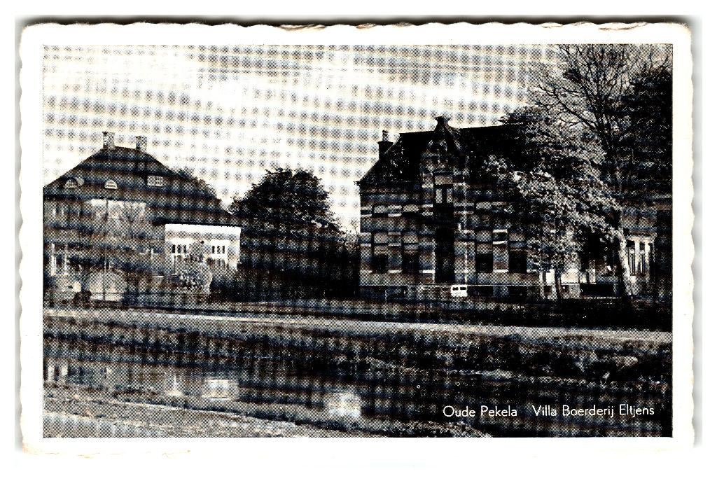 Oude Pekela, Villa Boerderij Eltjens, Verzenden, 1940 tot 1960, Ongelopen, Groningen