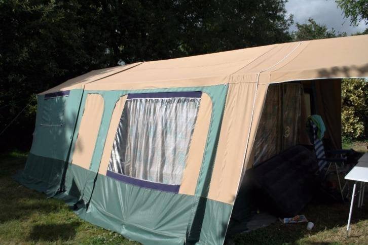 2 x Trigano Chantilly met lattenbodems, Trigano, Meerkleurig, Ophalen of Verzenden, Aanwezig