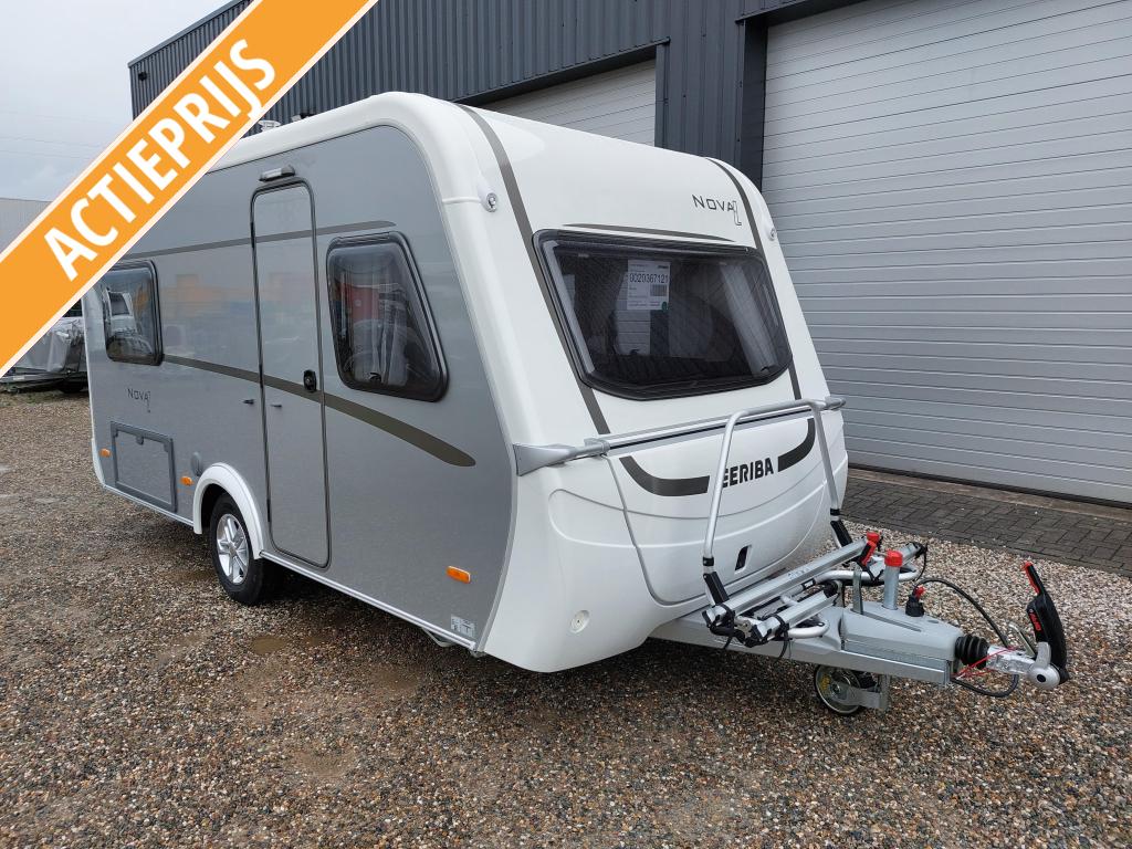Eriba Nova Light 465, Caravans en Kamperen, Caravans, Standaardzit, Bedrijf, Tot en met 3, 4 tot 5 meter