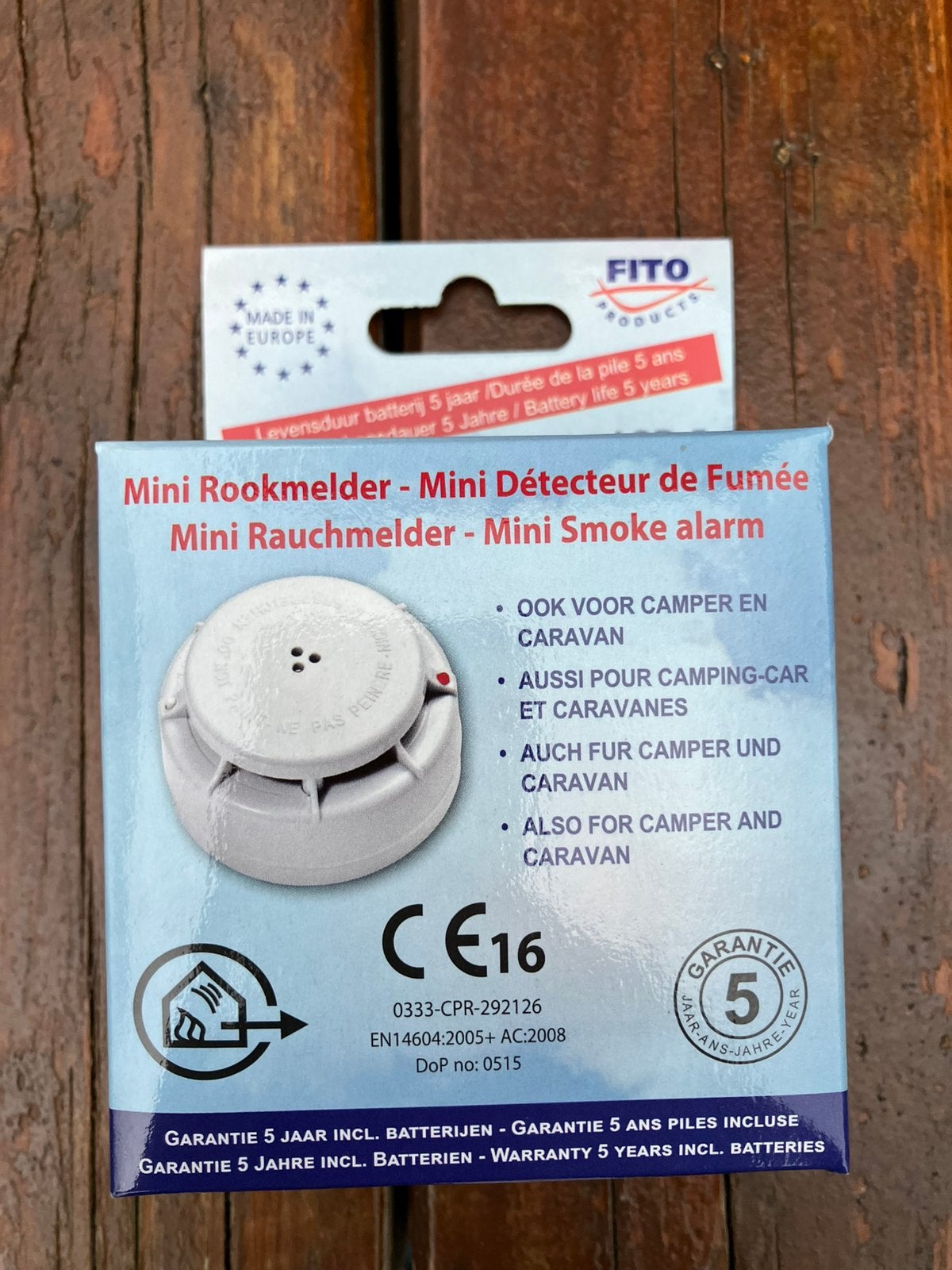 Mini rookmelders, Ophalen of Verzenden, Zo goed als nieuw, Detector, Sensor of Melder, Rook