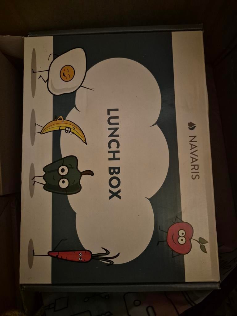 Navaris Lunch Box - Nieuw in doos, Overige typen, Kunststof, Nieuw, Ophalen of Verzenden