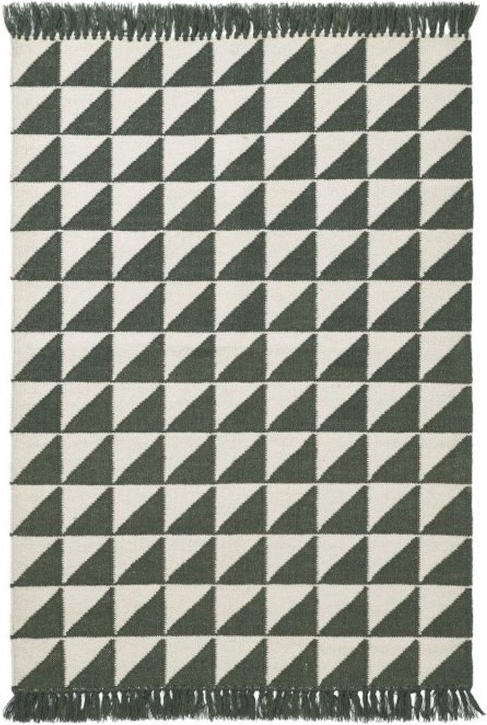 Liewood Berlin Vloerkleed Triangle Hunter Green Mix NU €69, Ophalen of Verzenden, Nieuw
