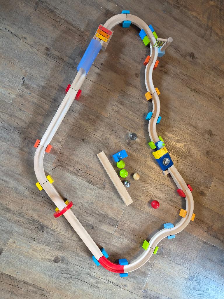 Haba Houten Knikkerbaan speelgoed, Ophalen of Verzenden, Zo goed als nieuw, Overige typen